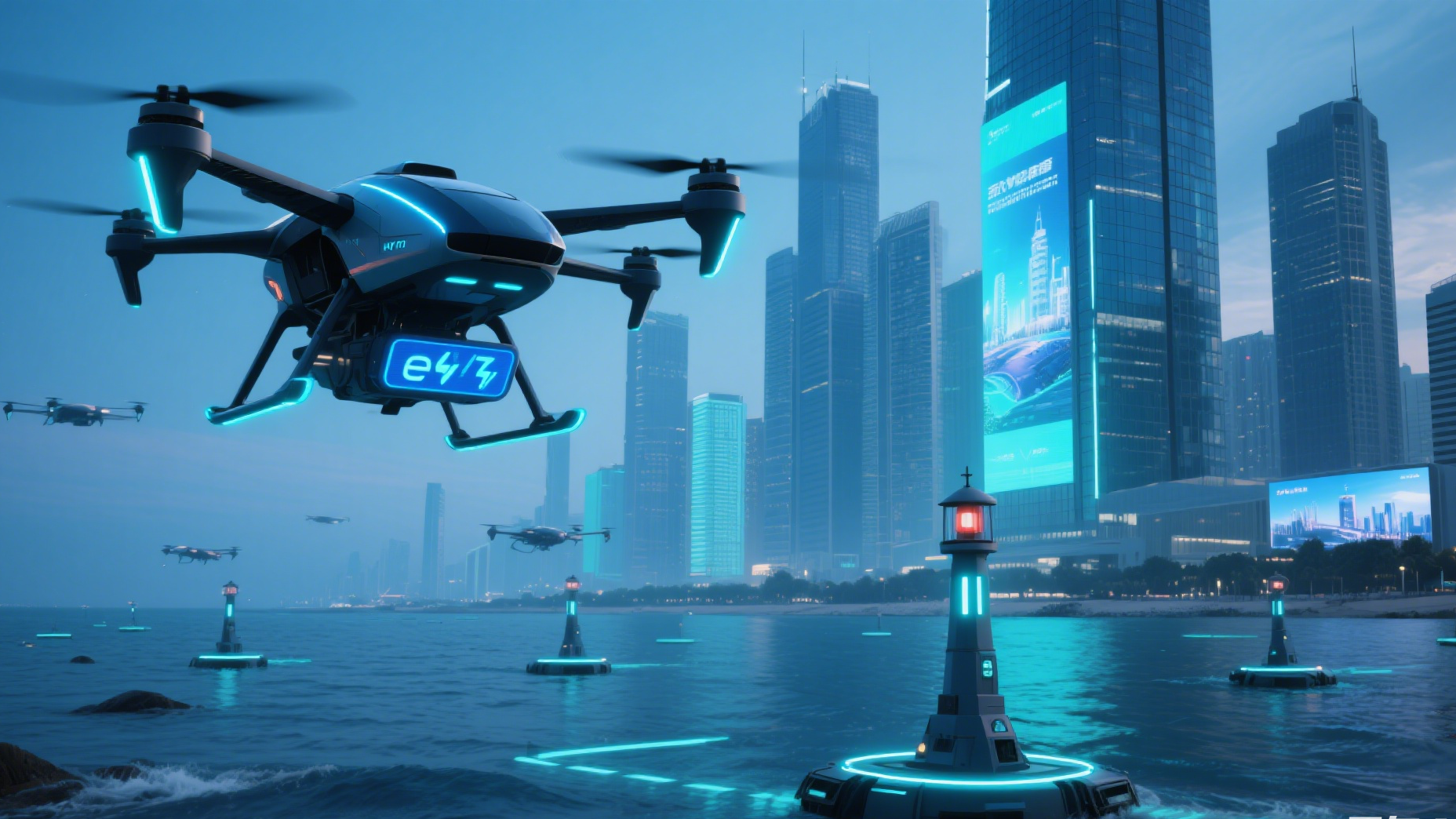 当LED显示屏邂逅低空经济:开启立体城市新视界 当LED显示屏邂逅低空经济:开启立体城市新视界